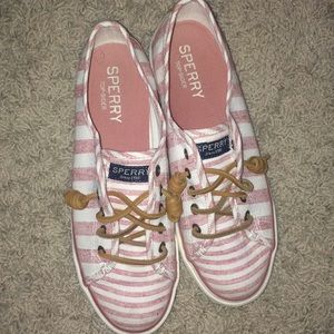 Sperry top slider slip ons